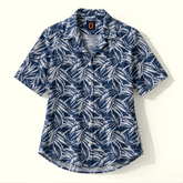 Blue Palm Shirt