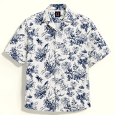 Blue Toile Shirt