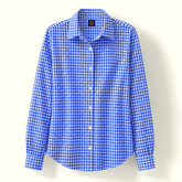 The Blue Check Blouse