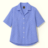 The Blue Check Blouse