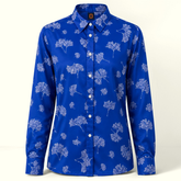 The Blue Ginkgo Blouse