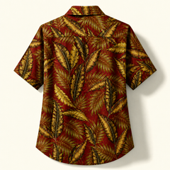 Autumn Palm Blouse