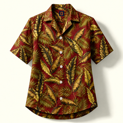 Autumn Palm Blouse