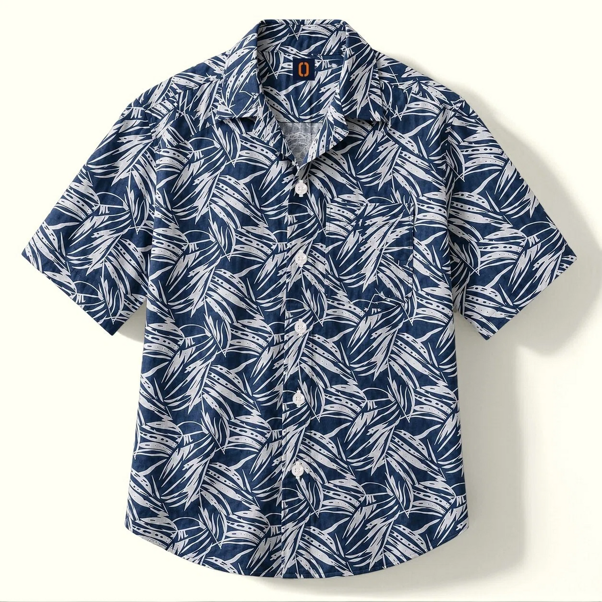 Blue Palm Shirt