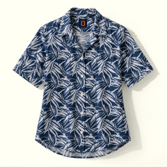 Blue Palm Shirt