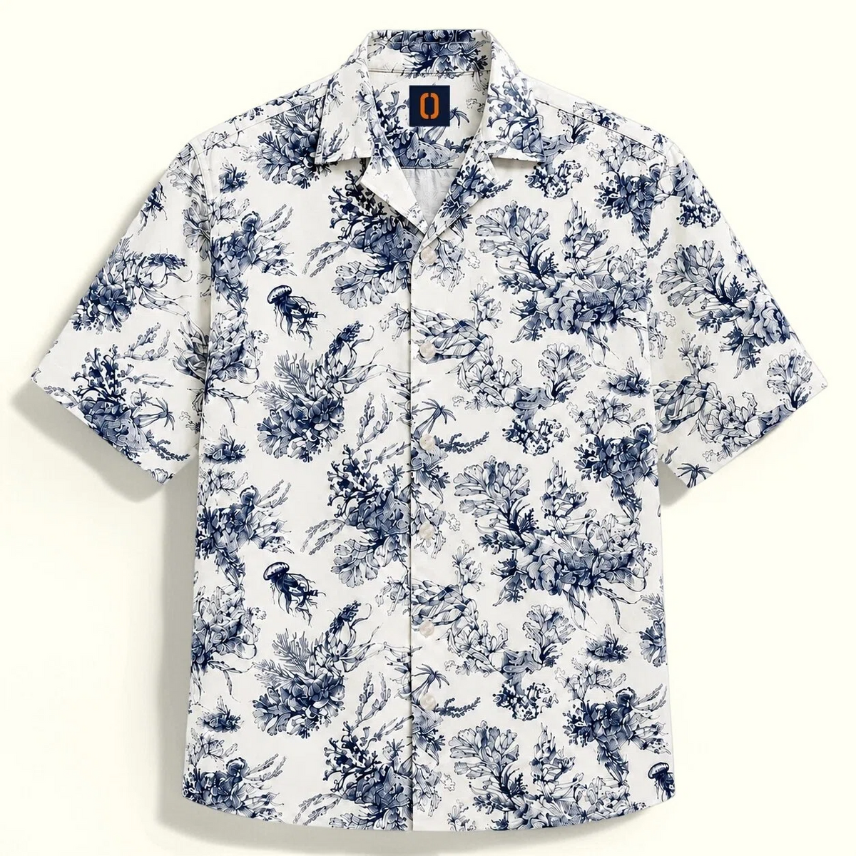 Blue Toile Shirt