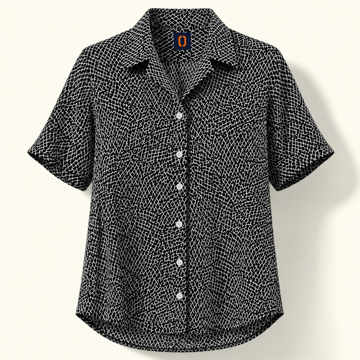 Charcoal Micro Blouse