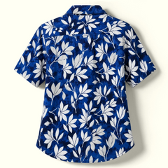 Indigo Leaf Blouse