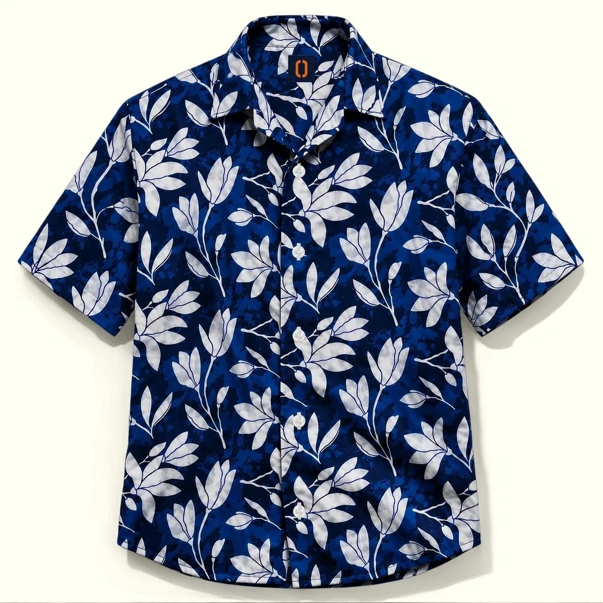 Indigo Leaf Shirt
