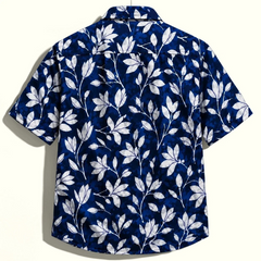 Indigo Leaf Shirt