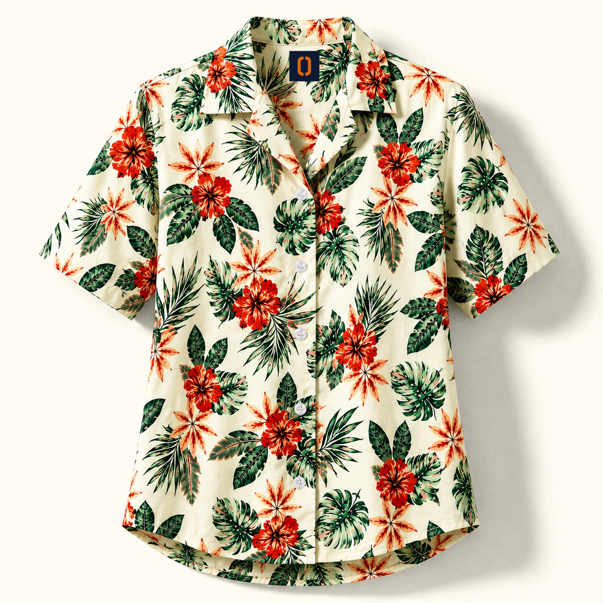 Island Hibiscus Blouse