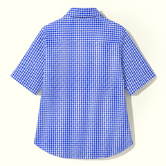 The Blue Check Blouse