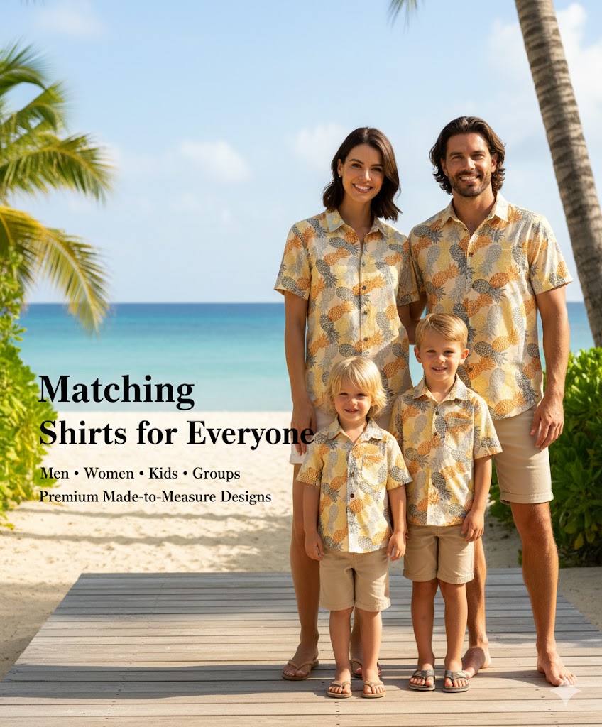 Custom Matching Family Shirt Set