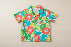vibrant Hawaiian shirt designed just for Kid. 